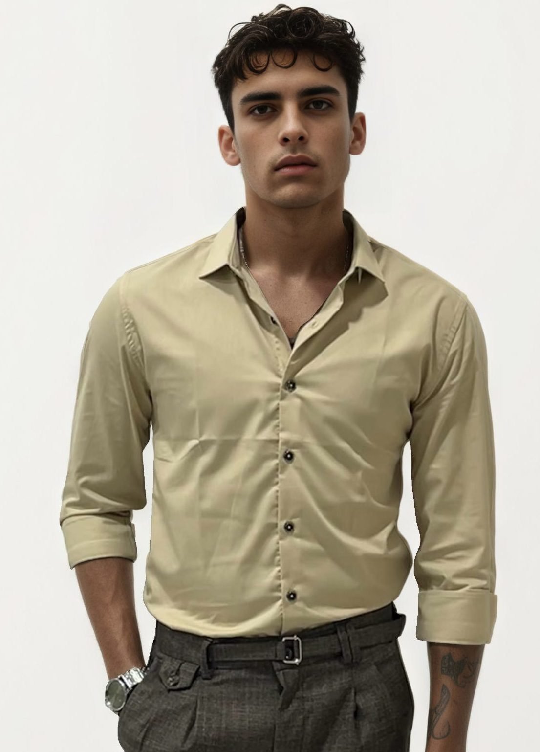 Dark Brown Trousers