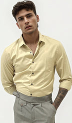 Light Grey Slim Fit Gurkha Trousers