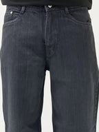 Dark Grey Baggy Denim Jeans