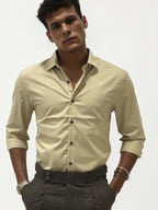 Dark Brown Checked Gurkha Trousers