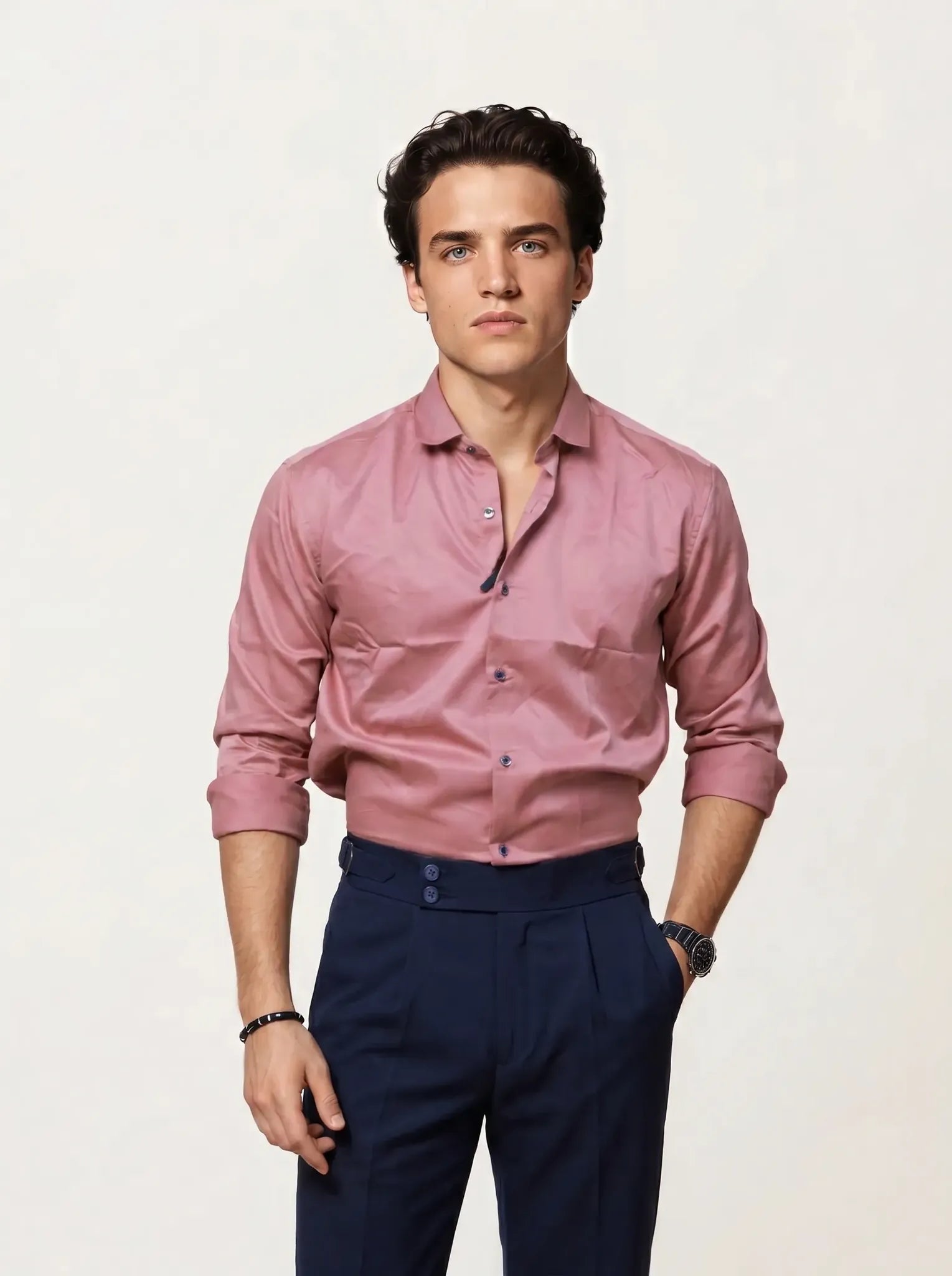 Onion Plain Formal Shirt