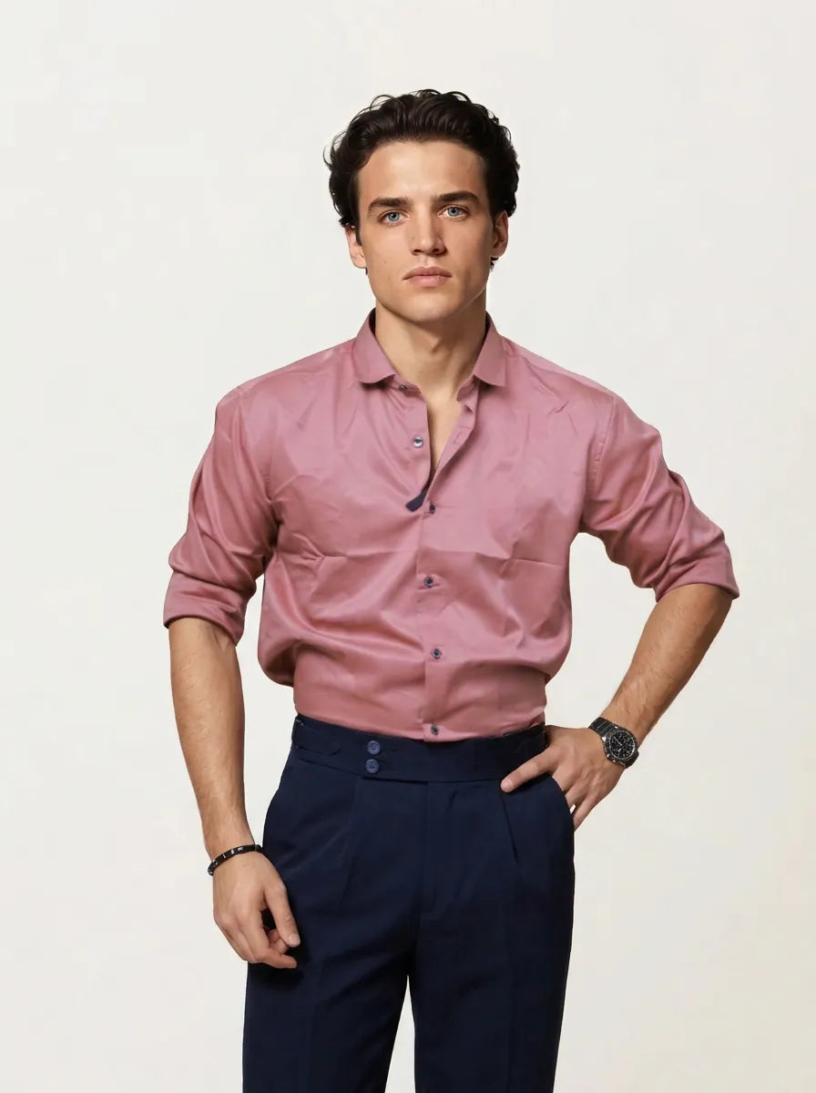Onion Plain Formal Shirt