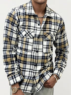 Double Pocket Checked Shirt