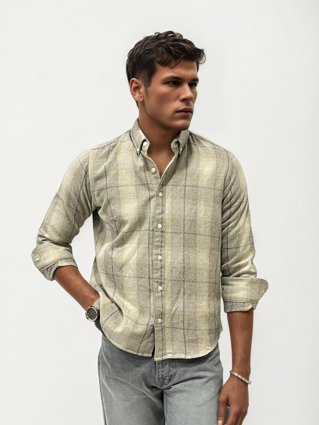 Checked Regular Fit Shirt