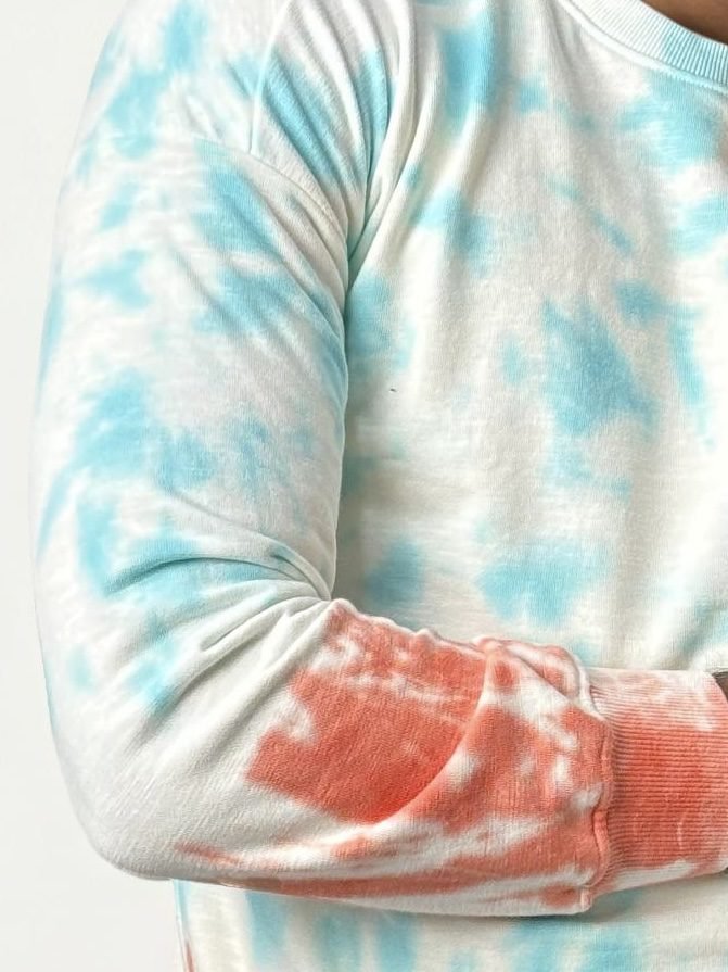 Tie Dye Full Hand Round Neck T-Shirt