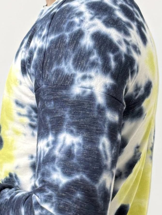 Tie Dye Full Hand Round Neck T-Shirt