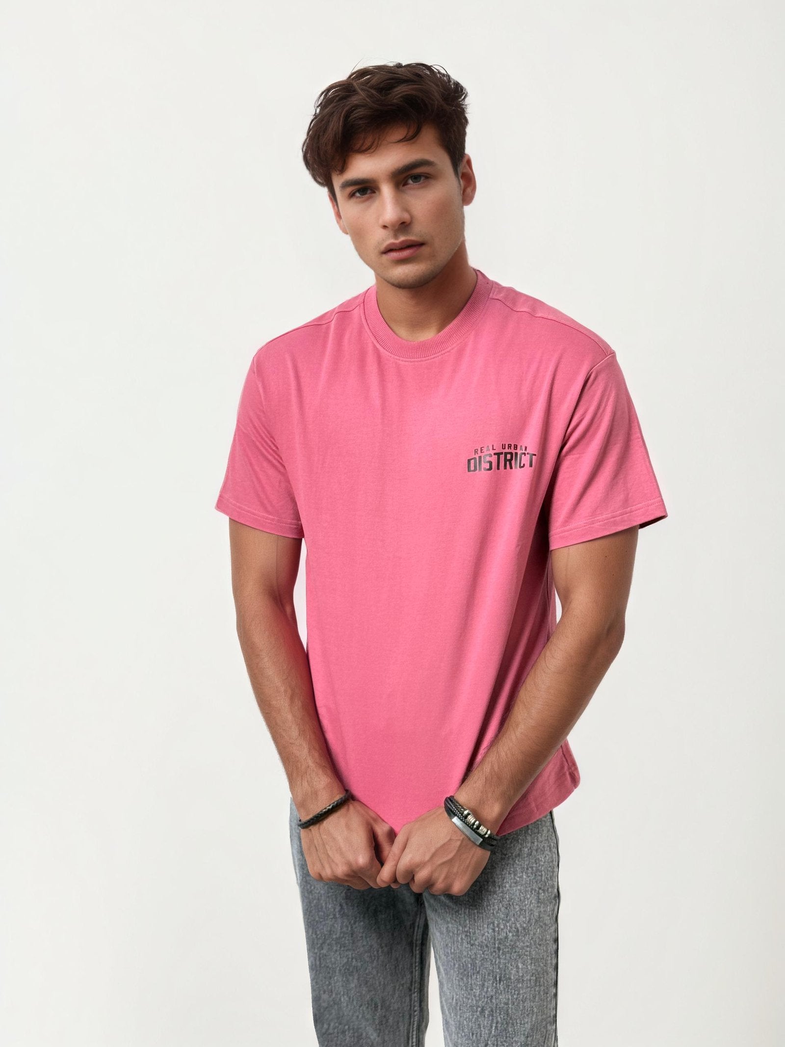 Printed Half-Hand T-Shirt