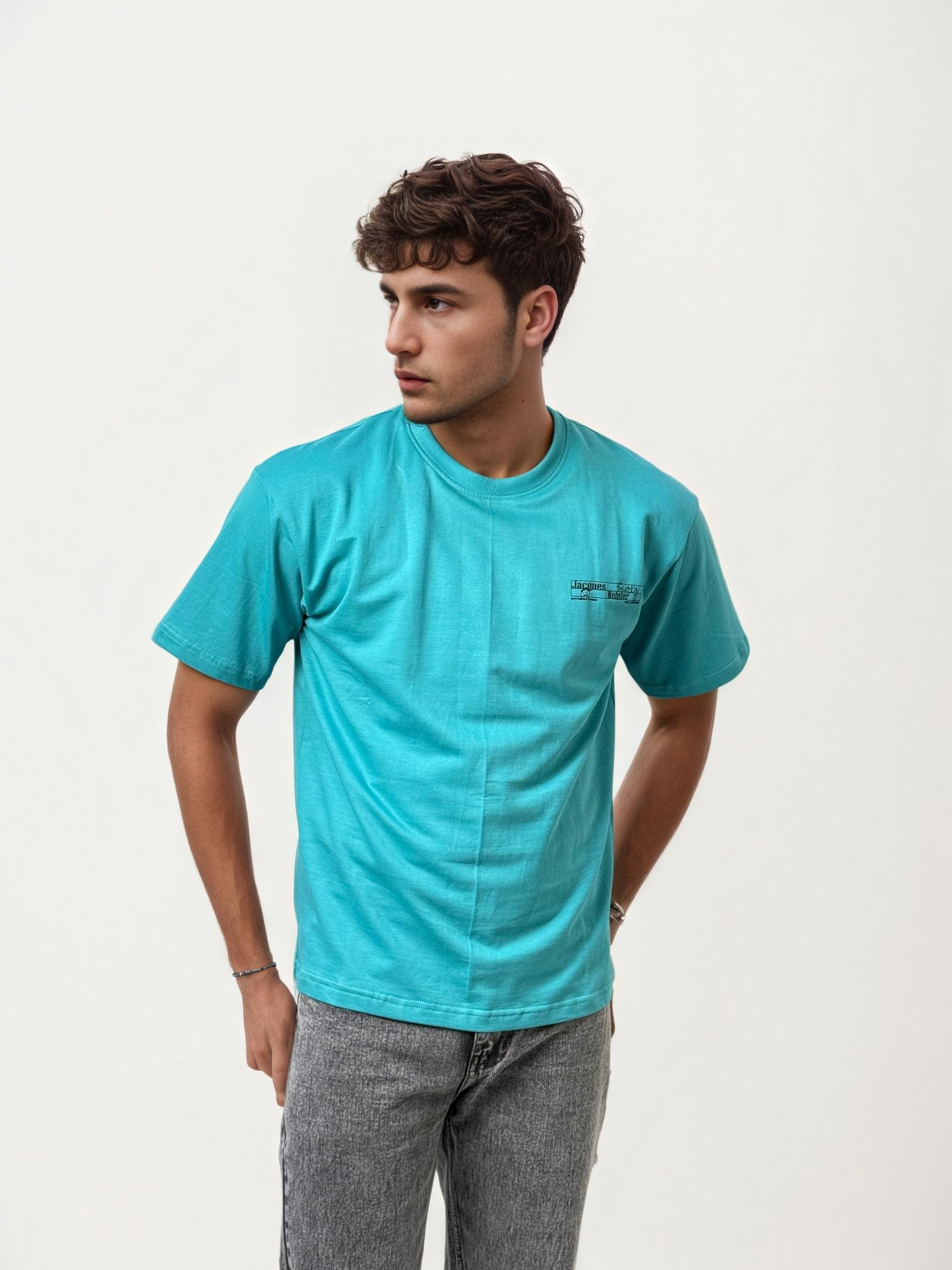 Printed Half-Hand T-Shirt