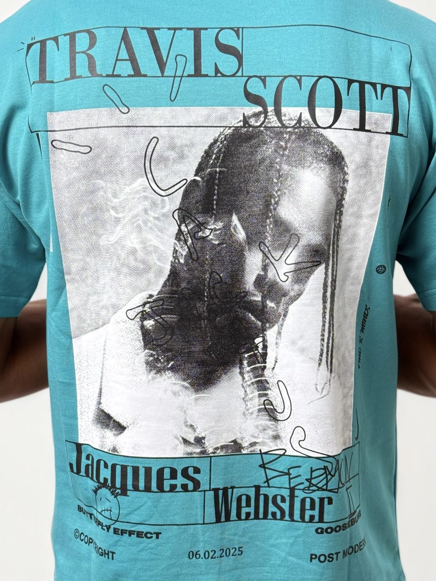 Printed Half-Hand T-Shirt