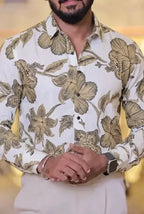 Printed Viscose Full-Hand Shirt