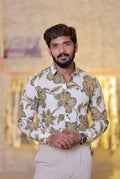 Printed Viscose Full-Hand Shirt