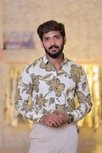 Printed Viscose Full-Hand Shirt