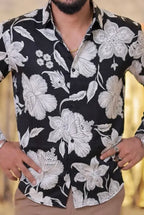 Printed Viscose Full-Hand Shirt