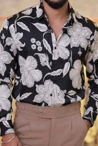 Printed Viscose Full-Hand Shirt