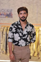 Printed Viscose Full-Hand Shirt