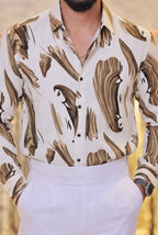 Printed Viscose Full-Hand Shirt