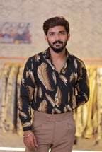 Printed Viscose Full-Hand Shirt