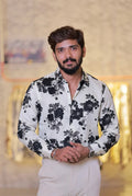 Printed Viscose Full-Hand Shirt
