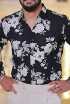 Printed Viscose Full-Hand Shirt