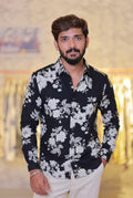 Printed Viscose Full-Hand Shirt