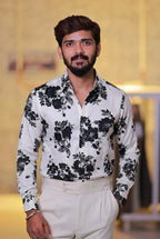 Printed Viscose Full-Hand Shirt