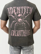 Printed Half-Hand T-Shirt