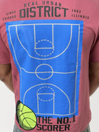 Printed Half-Hand T-Shirt