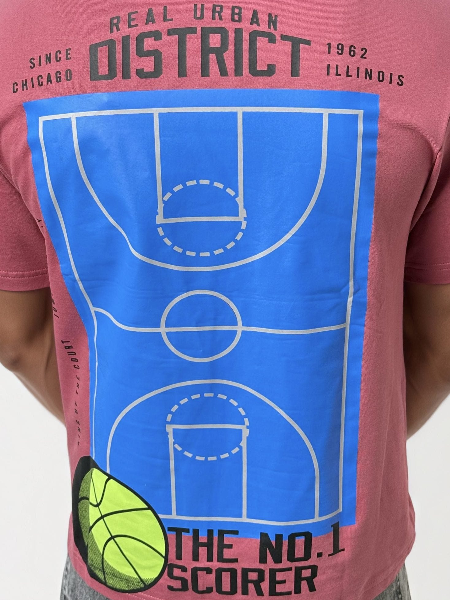 Printed Half-Hand T-Shirt