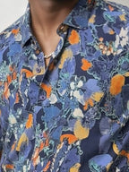 Viscos Half-Hand Printed Shirt