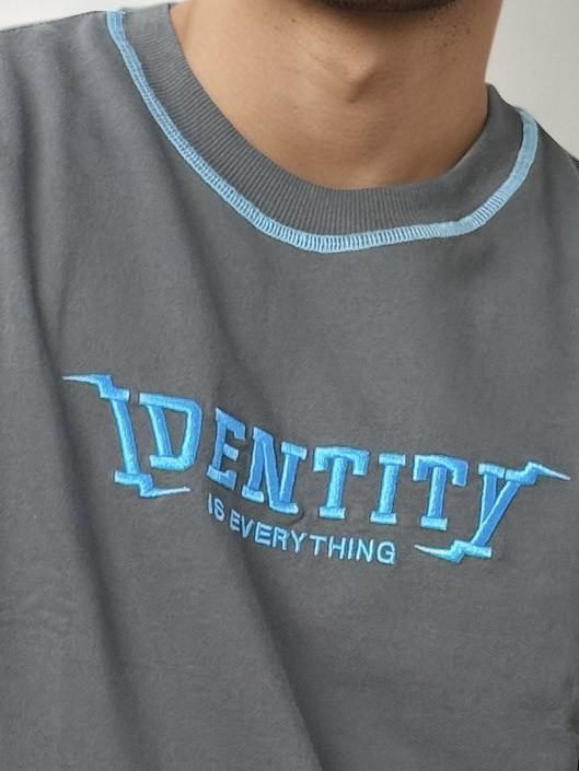 Printed Half-Hand Drop Shoulder T-Shirt
