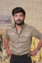 Olive green Self-Designed Shirt