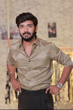 Olive green Self-Designed Shirt