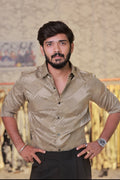 Olive green Self-Designed Shirt
