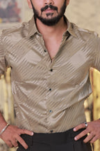 Olive green Self-Designed Shirt