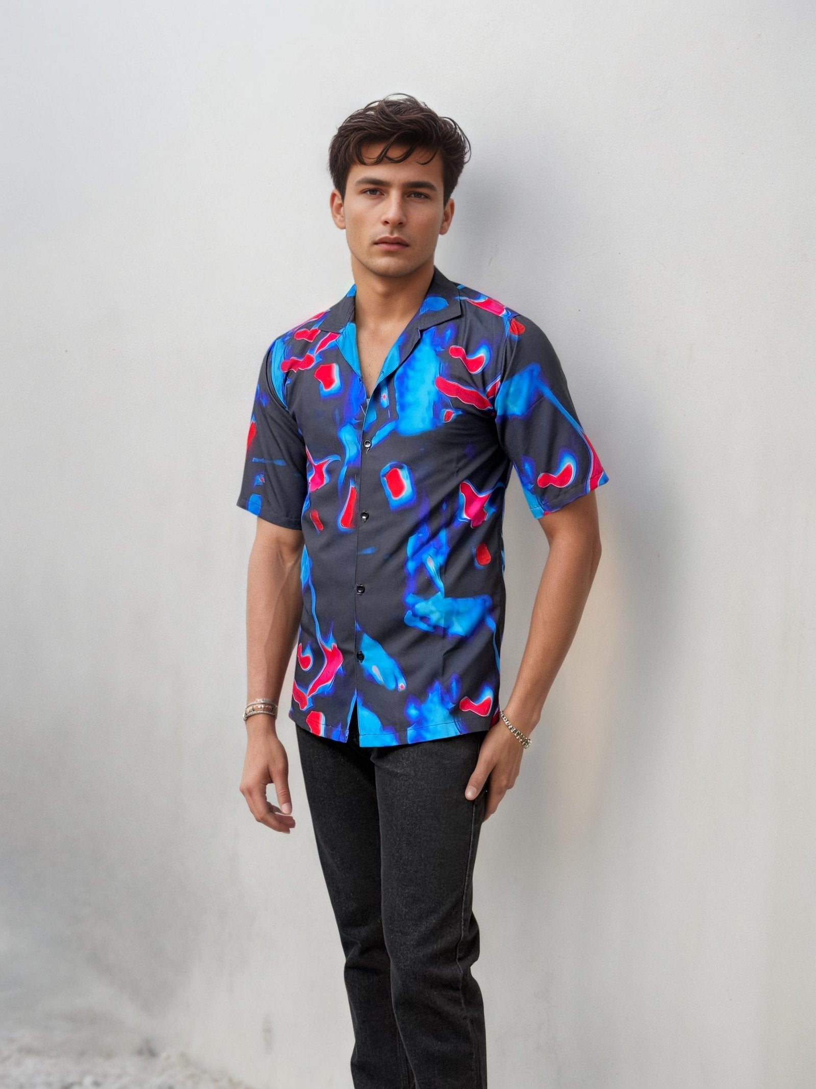 Half-Hand Printed Shirt