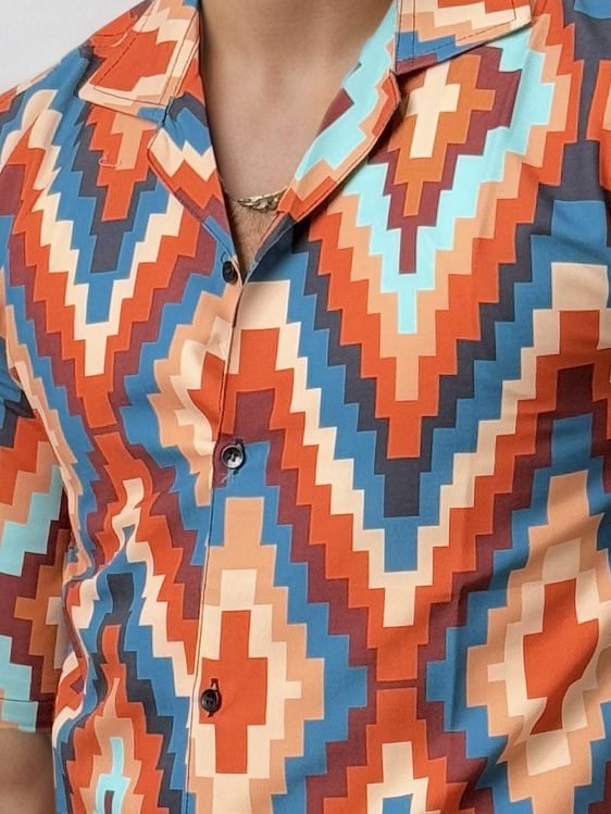 Half-Hand Printed Shirt