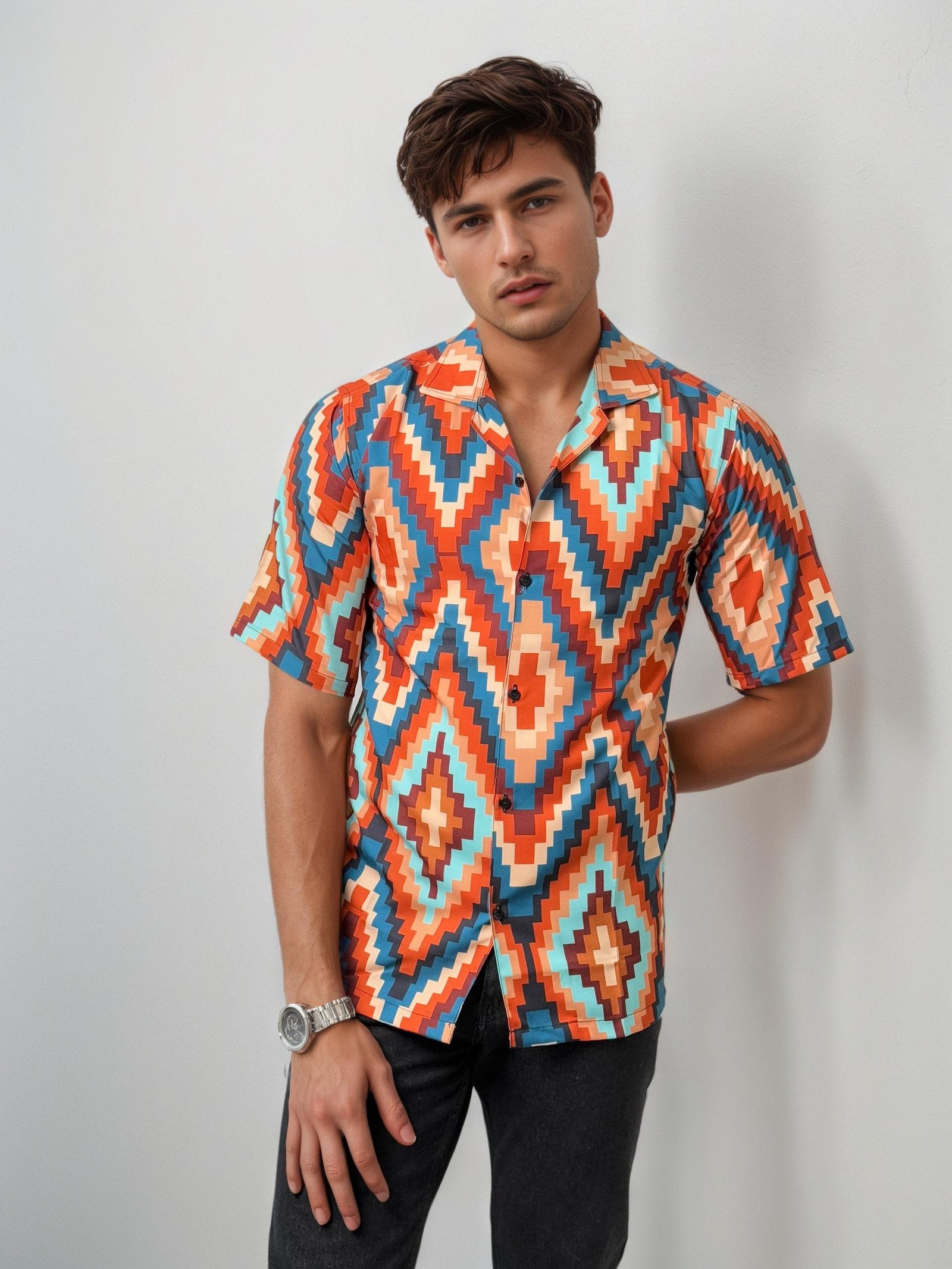 Half-Hand Printed Shirt