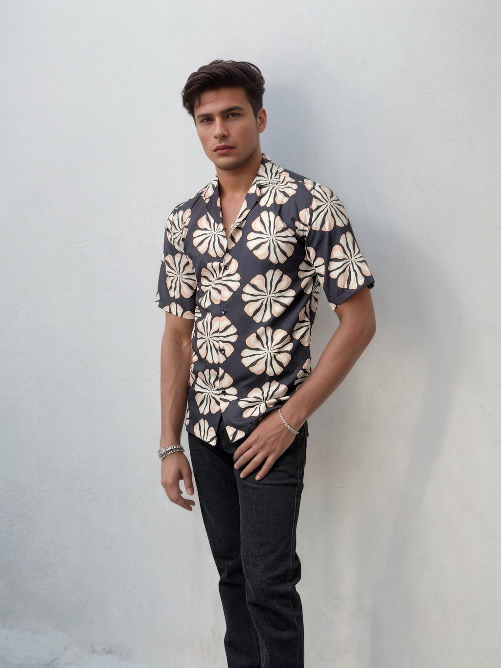 Half-Hand Printed Shirt