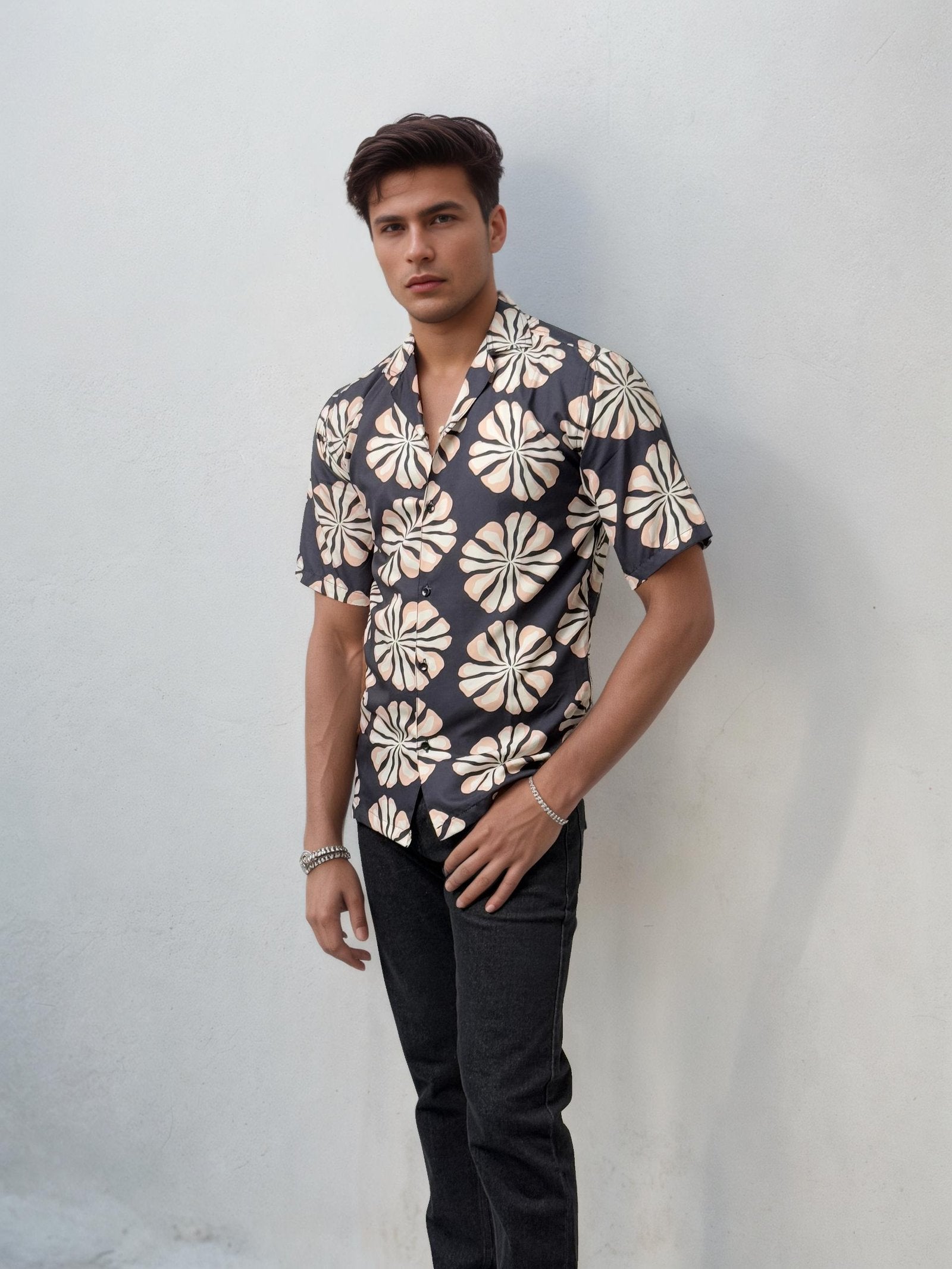 Half-Hand Printed Shirt