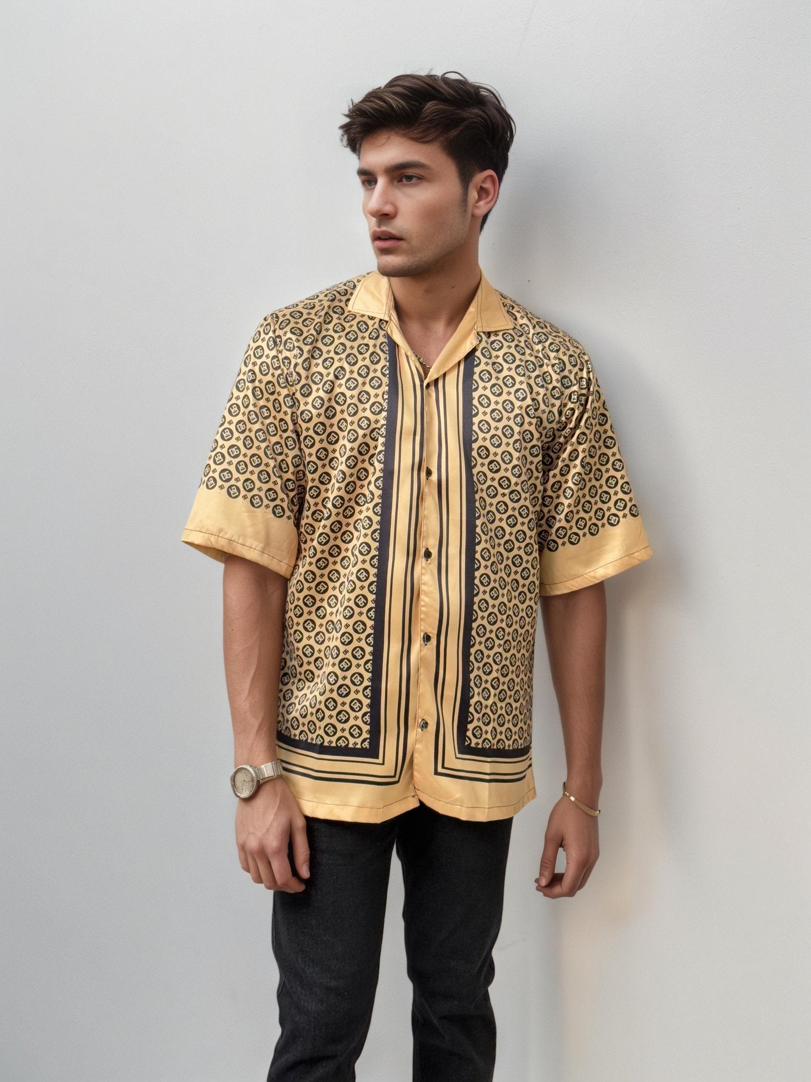 Half-Hand Printed Shirt