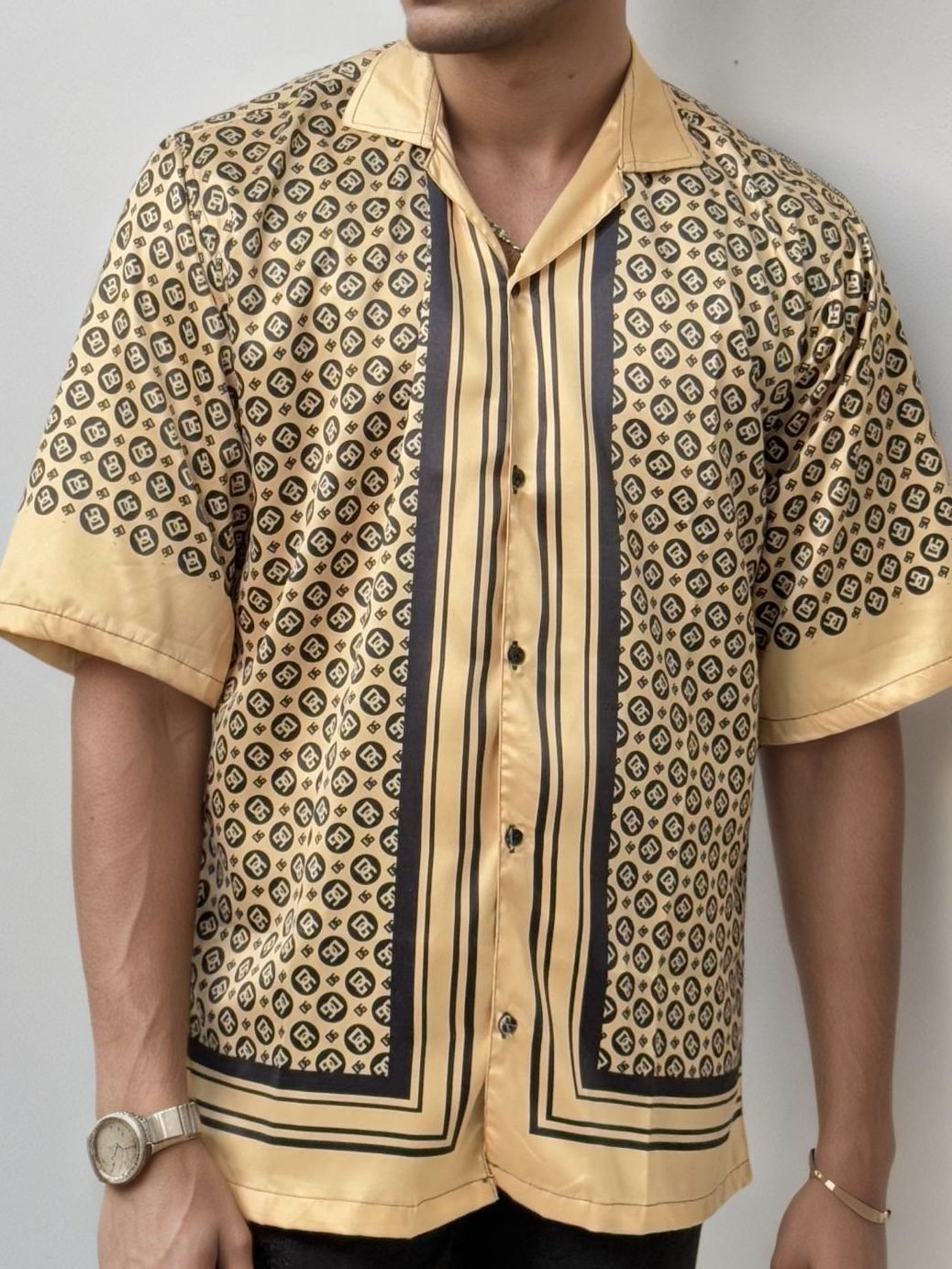 Half-Hand Printed Shirt