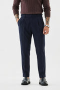 Black Buttoned Gurkha Trousers