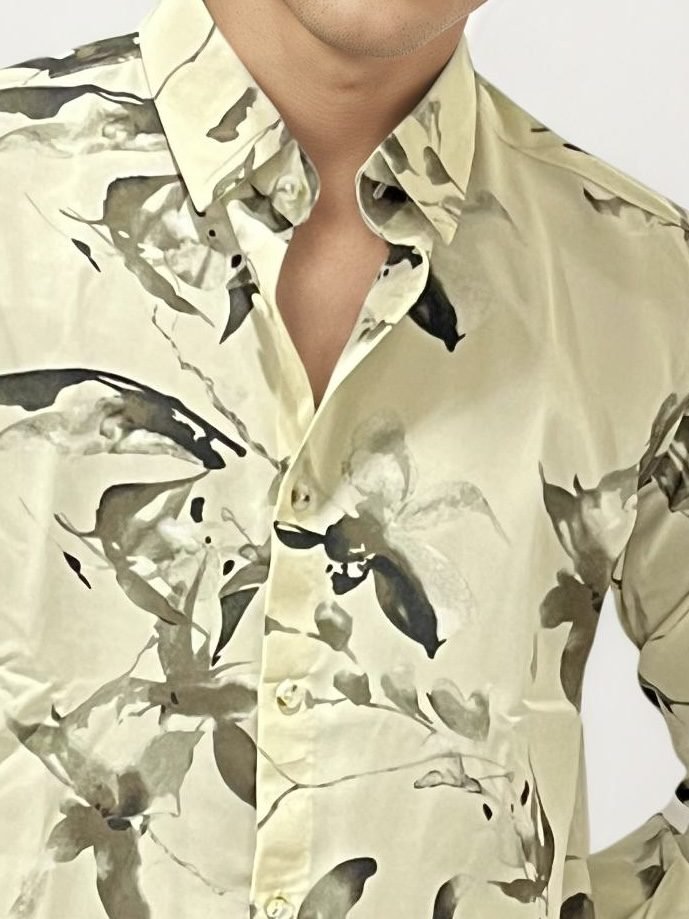 Floral Printed Fullhand Shirt