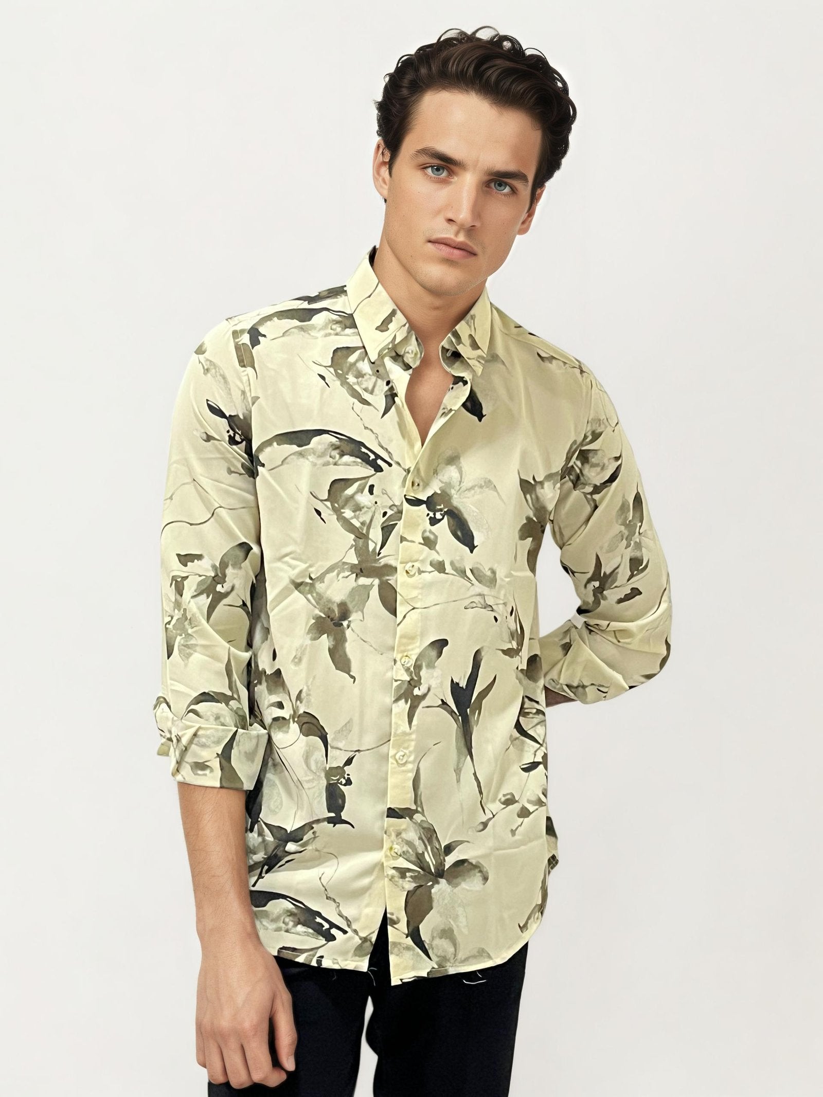 Floral Printed Fullhand Shirt
