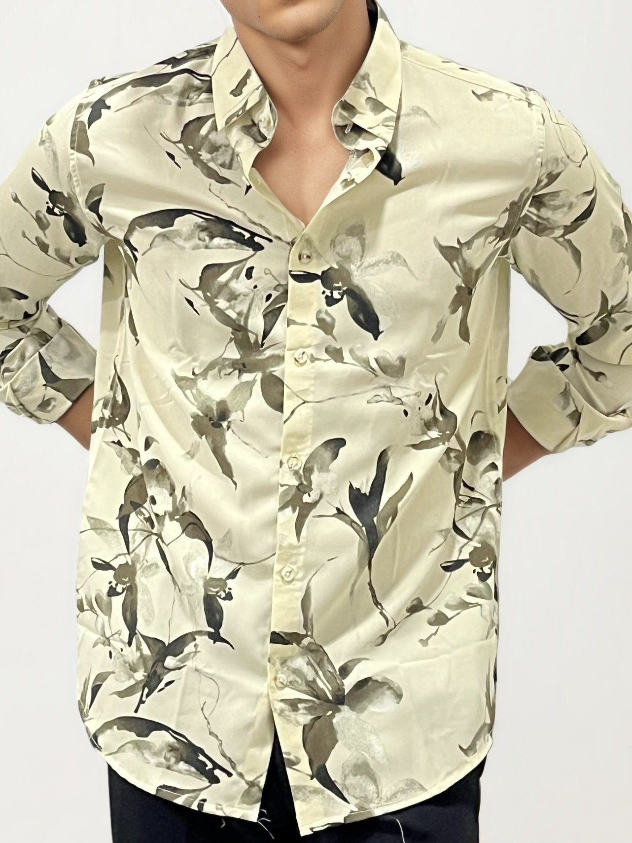 Floral Printed Fullhand Shirt