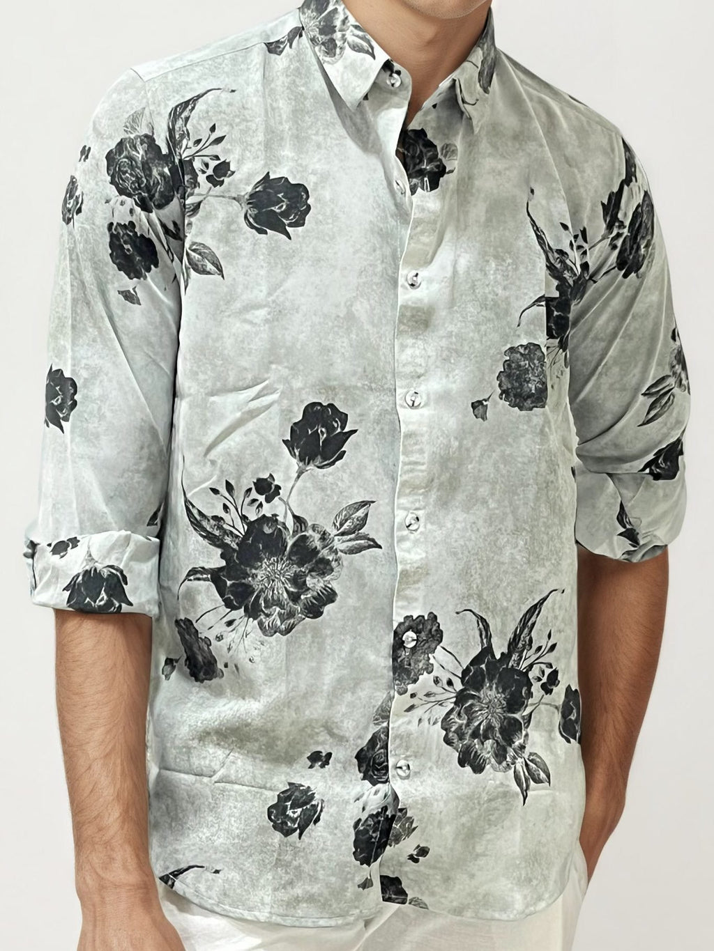 Floral Printed Fullhand Shirt