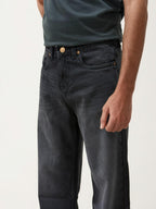 Fade Black Straight Fit Denim