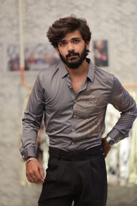 Grey Eagle Stone-Work Shirt