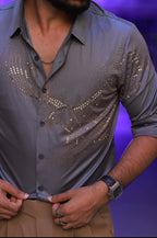 Grey Eagle Stone-Work Shirt