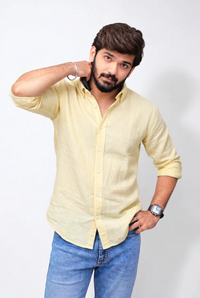 Yellow Striped Full-Hand Shirt